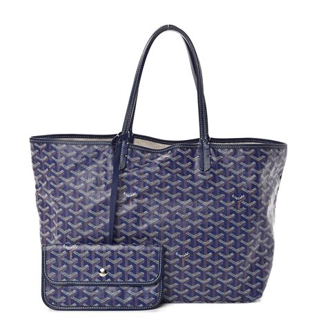 goyard bag navy|goyard saint marie mm bag.